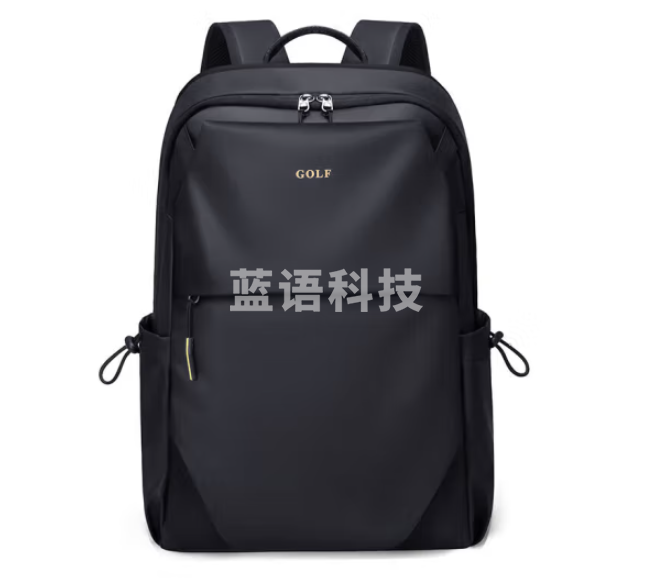 高尔夫（GOLF）双肩包 15.6寸独立仓多隔层笔记本包 GAS13960雾黑