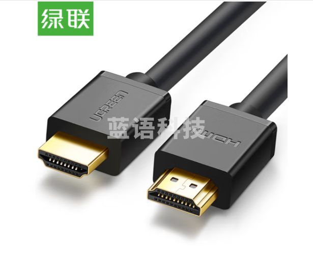 绿联(UGREEN)10107 HDMI线2.0版 4K数字高清线 2米 3D视频线工程级 连接线