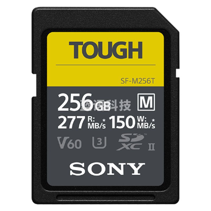 索尼（SONY）256GB SD存储卡 SF-M256T/T1 M系列TOUGH三防规格  读速高达277MB/s UHS-II 相机内存卡