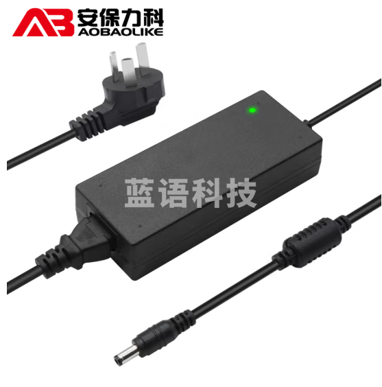 安保力科 室内监控电源适配器DC12V5A开关直流稳压器桌面式品字尾3脚插头