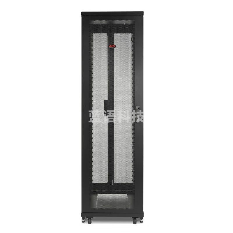 APC 施耐德 机柜 48U网络弱电监控UPS交换机服务器机柜19英寸 AR2407-带侧板 AR2407-带侧板