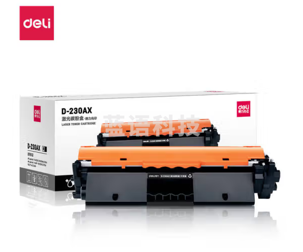 得力D-230AX粉盒 约3500页 黑色 适用惠普M203dw/M203dn HP LaserJet Pro MFP M227fdn/ M227sdn