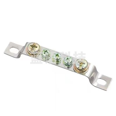 铜零排2*15mm 5孔接线端子零地排