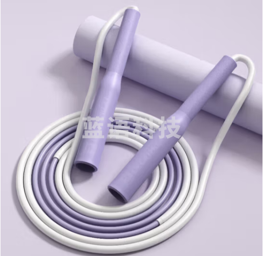 迪卡侬 儿童小学中学中考跳绳体育考试速度跳绳 紫色-4836027