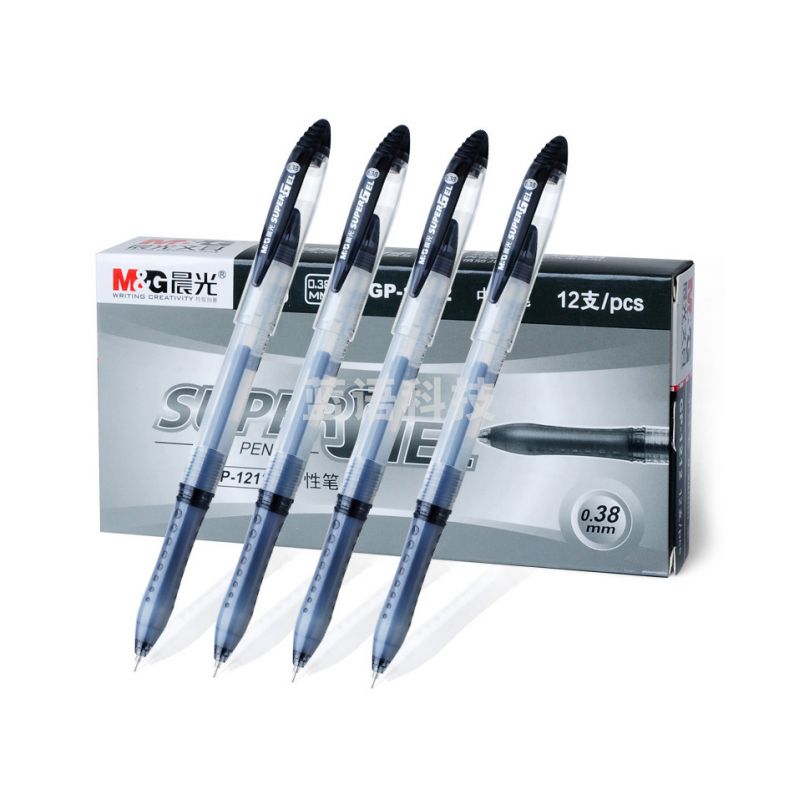 晨光中性笔灵智GP1212黑0.38