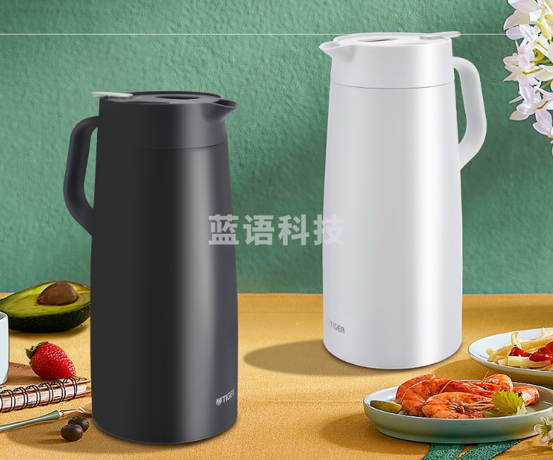 虎牌（TIGER）PWO-A20C保温壶 304不锈钢水壶 白色2L