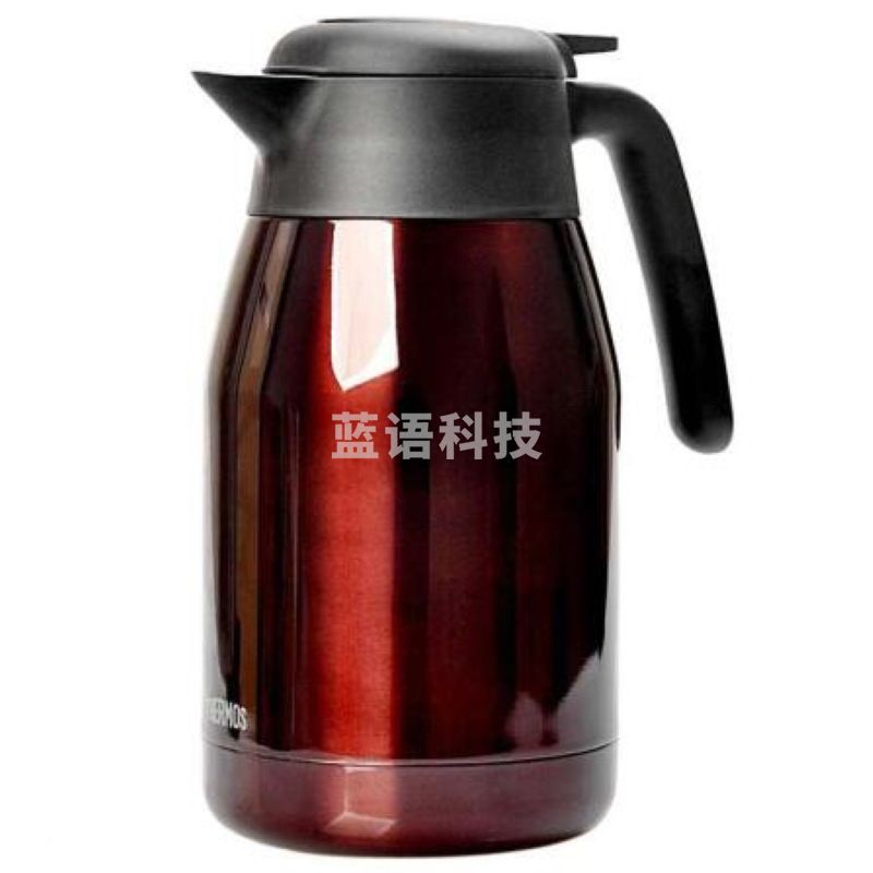 膳魔师 THS-1500-CBW 不锈钢保温杯男女士便携大容量户外热水壶 19cmX12.5cmX24.5cm 红棕色