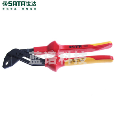 世达(SATA)G系列VDE绝缘耐压水泵钳10"货号 72635