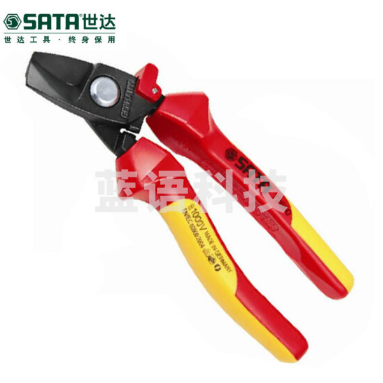 世达(SATA) G系列VDE绝缘耐压电缆钳7" 72660