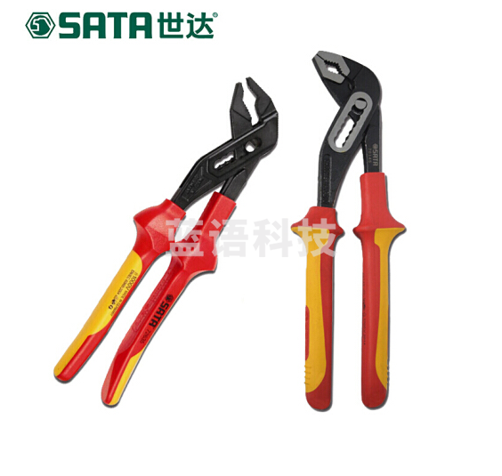 世达(SATA)VDE绝缘耐压水泵钳 70145