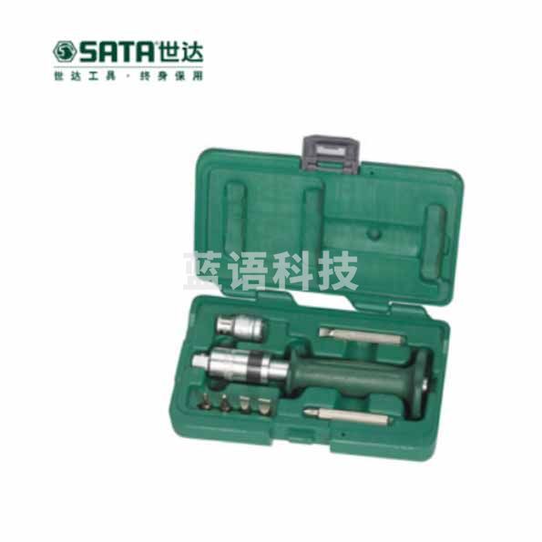 世达(SATA)8件护套型冲击螺丝批组套 09603