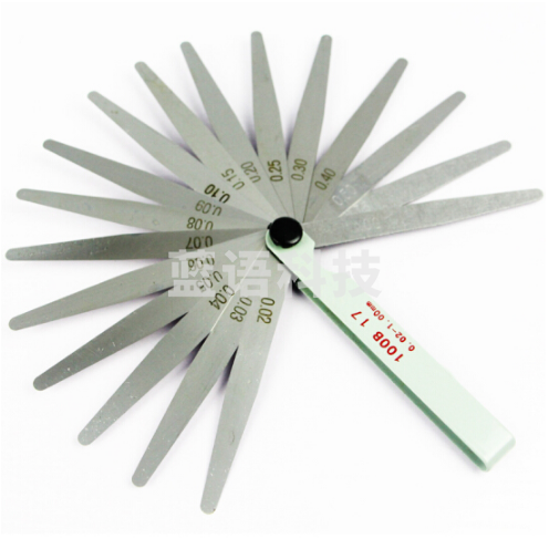 晶花牌(JINGHUA)塞尺/间隙尺/薄厚规 100mm 100*10