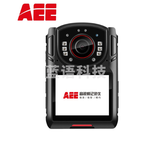 AEE执法记录仪DSJ-K7 4K高清红外夜视6400万像素便携随身记录128G