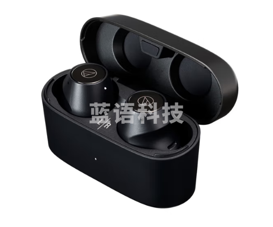 铁三角(Audio-technica)CKS30TW 真无线蓝牙5.1耳机 入耳式音乐重低音防水 兼容苹果华为小米手机 黑色