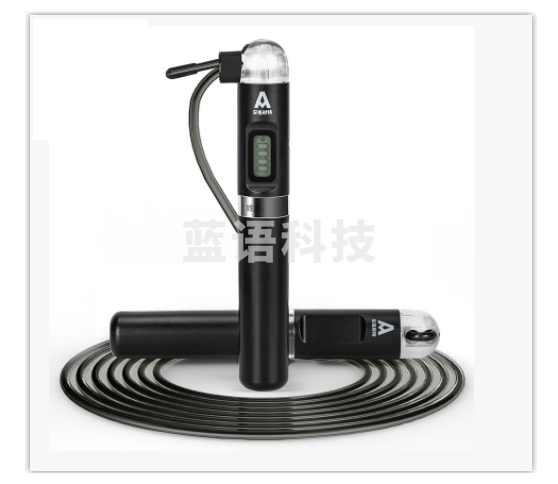 安格耐特FT113-1蓝牙智能钢丝绳跳绳(电子计数)(考试训练)(黑)(根)。