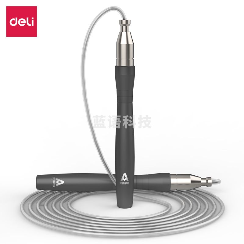 安格耐特(Agnite) F4146成人耐力锻炼自锁手柄跳绳套装(黑色)(根)