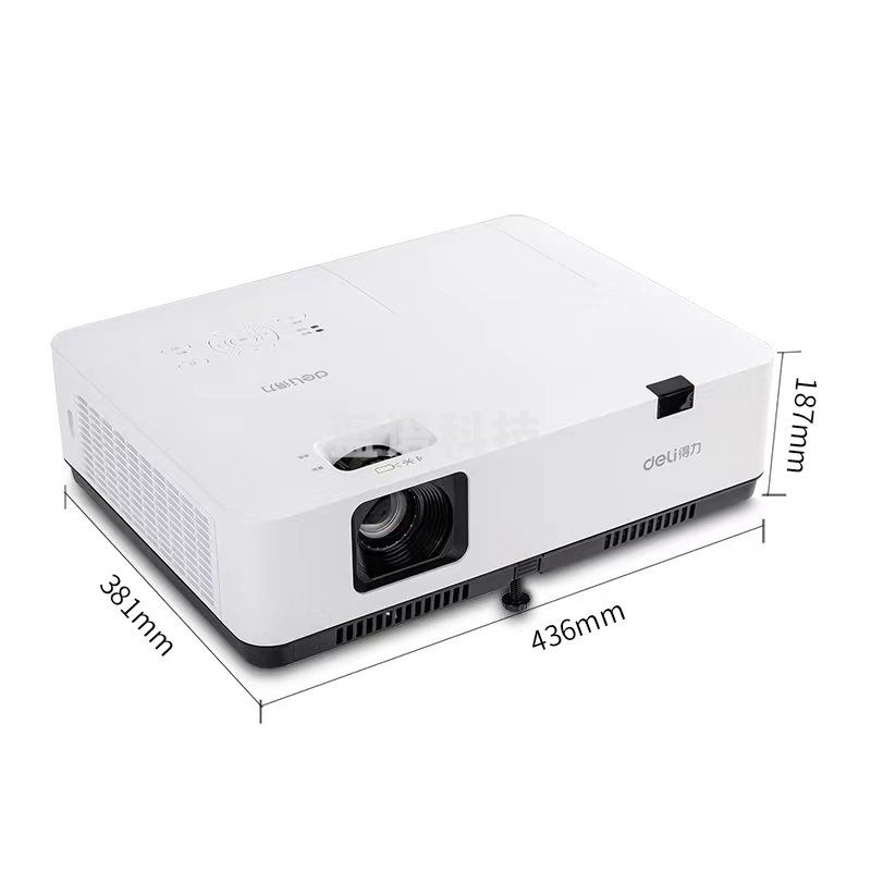 得力DPE-X230投影仪(白)..