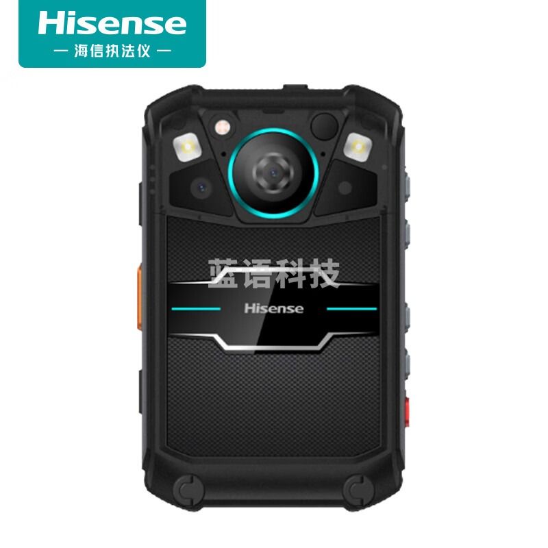 海信（Hisense）DSJ-HIS07AI执法记录仪4K高清6400W像素红外夜视GPS/WiFi现场记录仪IP69双三防 32G