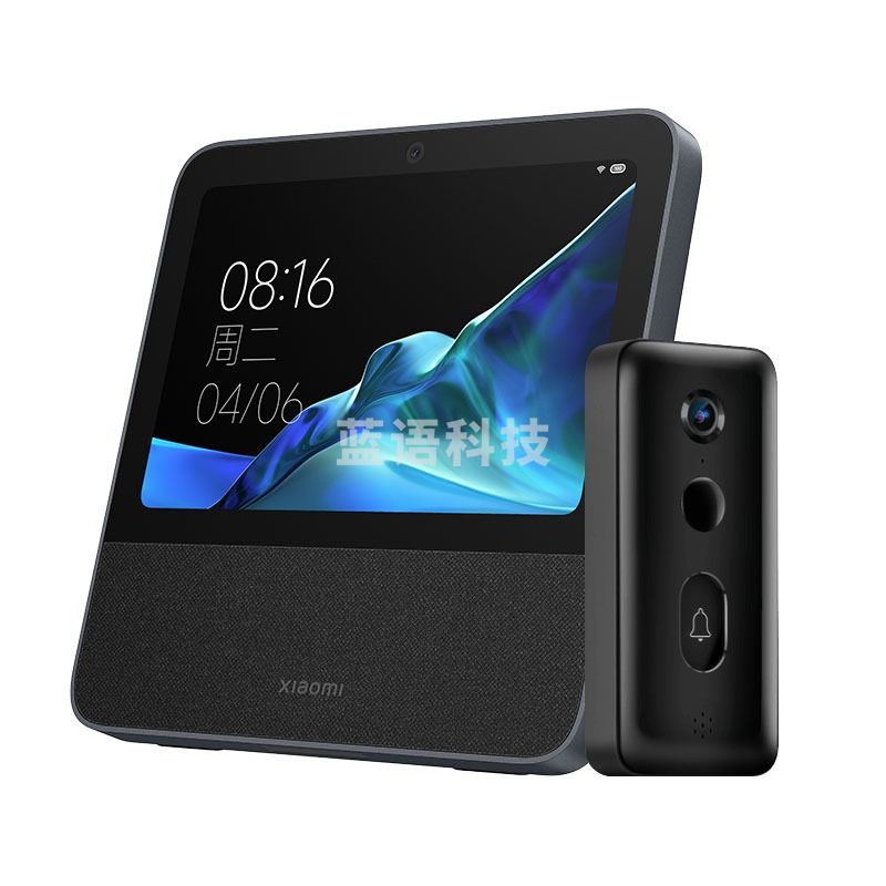 小米/MI Xiaomi智能家庭屏Pro8 门铃套装（Xiaomi智能家庭屏Pro 8 黑色+小米智能门铃3 星耀黑） 黑色