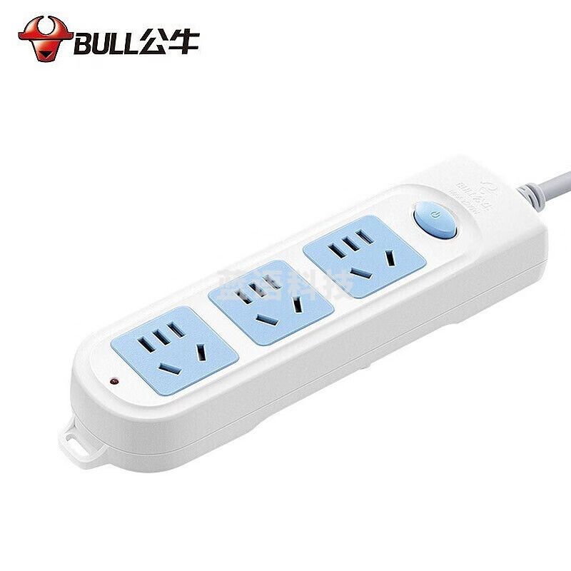 公牛（BULL）/插线板/插排/接线板GN-606A 1.8米