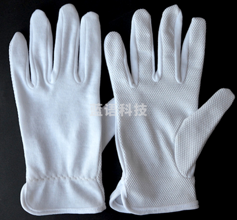 防滑白手套 ：