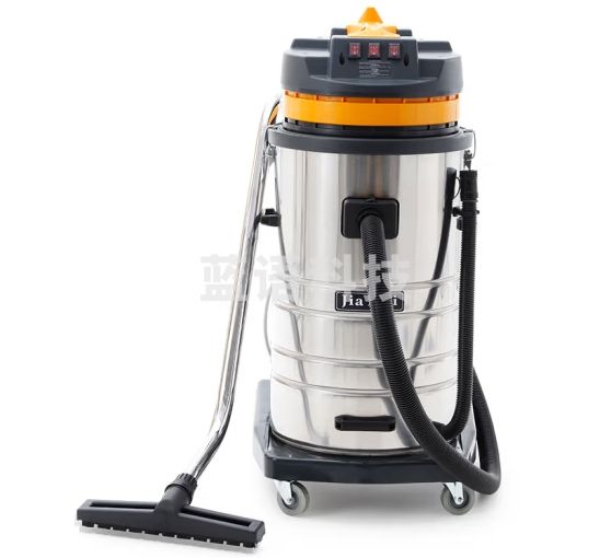 洁霸（JIEBA）BF585-3 商用干湿两用80L吸尘吸水机 80升三马达吸尘商场用