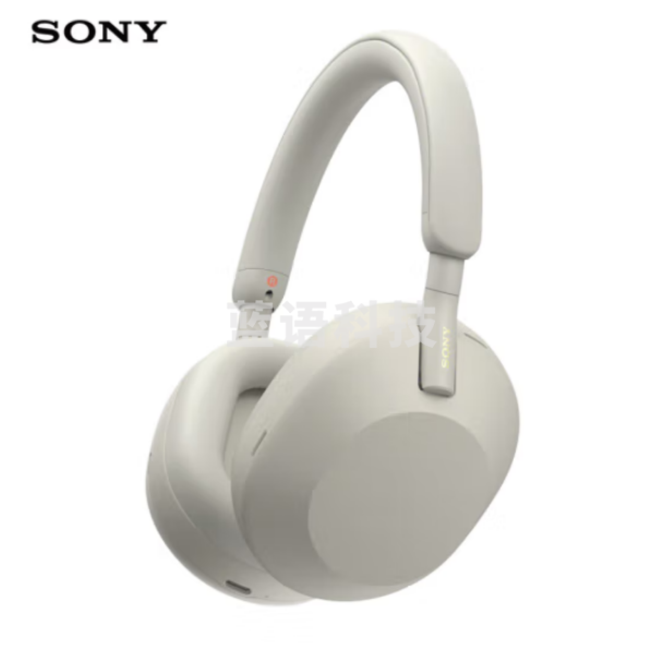 索尼（SONY）WH-1000XM5 头戴式无线降噪耳机 AI智能降噪 铂金银