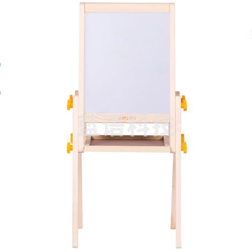 得力8770可升降双面儿童画板400*320mm(黄色)