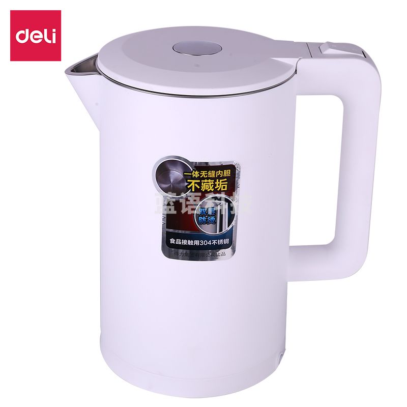 得力（deli）85605电热水壶（1.7L）(白)