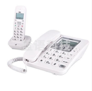 得力791数字无绳电话机(白)(台)