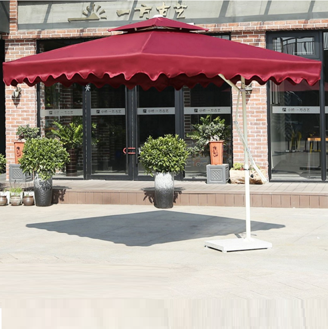 保安物业执勤岗 庭院伞 站岗亭 遮阳伞  3米