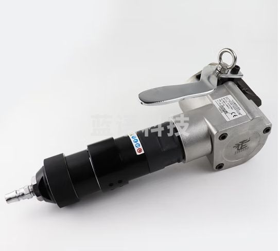 逸飞分体式气动铁皮钢带打包机 自动手提式铁皮带捆扎机 钢带打包机一套FTL-32+FTS-32