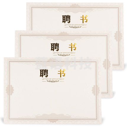 晨光(M&G)ASC99323聘书内芯纸 12K 50张/包