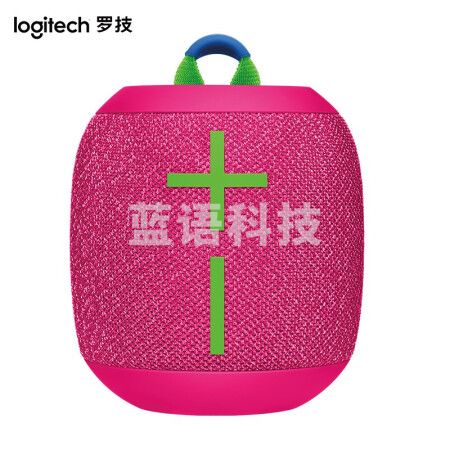 罗技（Logitech）WONDERBOOM 3 无线蓝牙音箱 迷你便携防水设计 户外运动音箱音响 激情粉