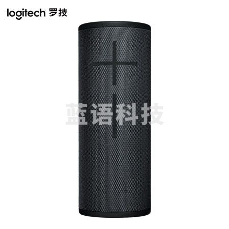 罗技（Logitech）UE MEGABOOM IPX7级防水设计 无线蓝牙大尺寸便携音箱 三代 时尚黑