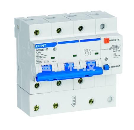 正泰(CHNT)漏电保护器 漏保空气开关 总闸开关 NXBLE-125 3P C80 30mA