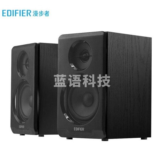 漫步者（EDIFIER）R33BT 桌面2.0电脑音响 蓝牙音箱 台式机笔记本音响 黑色
