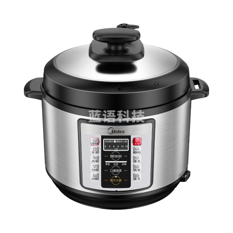 美的(Midea) MY-CD5026P  电压力锅  5L 高压锅家用  智能预约电饭煲  单胆(4-10人)