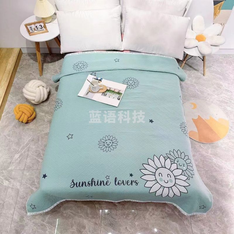 纯棉毛巾被 夏凉盖毯纱布毯 150cm*200cm 单人