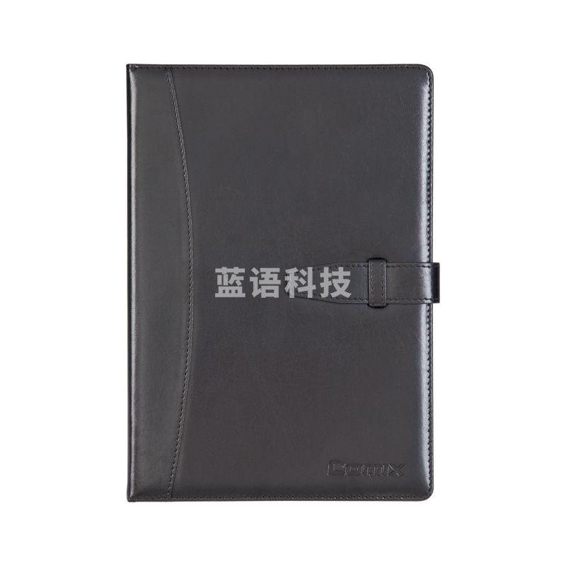 齐心 C5807 皮面笔记本 18K 114张 黑色