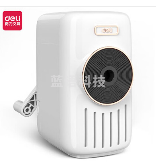 得力71165A源源得力音乐削笔机(白)(盒)，。