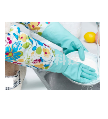 洗碗手套 加长型家务手套 橡胶皮手套 夏季薄款手套