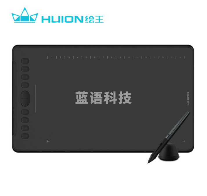 绘王(HUION)H1161数位板可连接手机手绘板写字板手写板电脑绘画板绘图板