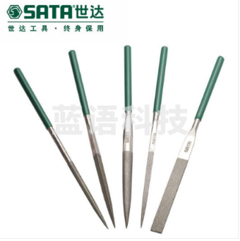 世达（SATA）5件套金刚石整形锉5x180MM货号03850