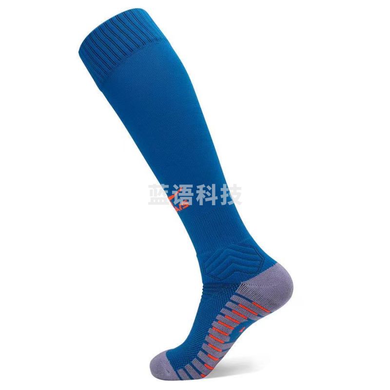 舒莱狮足球袜527739 亮橙/亮紫