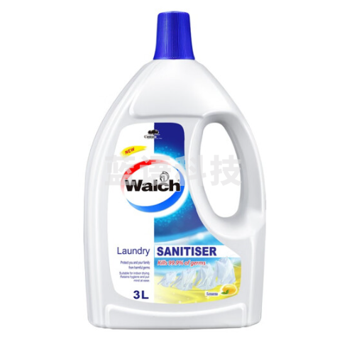 威露士衣物消毒液柠檬3L 内衣裤袜子除菌液 杀菌99.9% 可配洗衣液使用