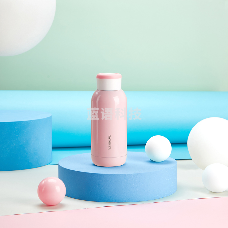 冷暖魔温杯-春日樱花粉