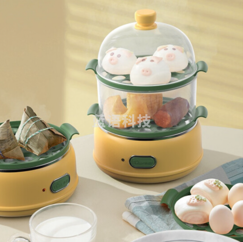 小熊 ZDQ-C14H7 双层多功能煮蛋器 黄色