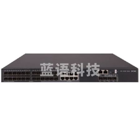 华三（H3C）S5560X-30F-EI 交换机强三层企业级核心全光口 28端口（24千兆光口+4万兆光口）单电源双风扇