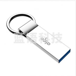 爱国者（aigo）128GB USB3.0 高速读写U盘 U310 金属U盘 银色